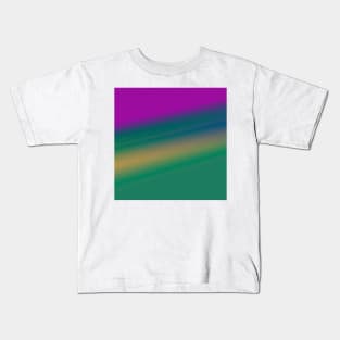 green pink texture art Kids T-Shirt